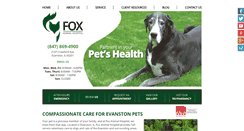 Desktop Screenshot of foxanimalhospital.com
